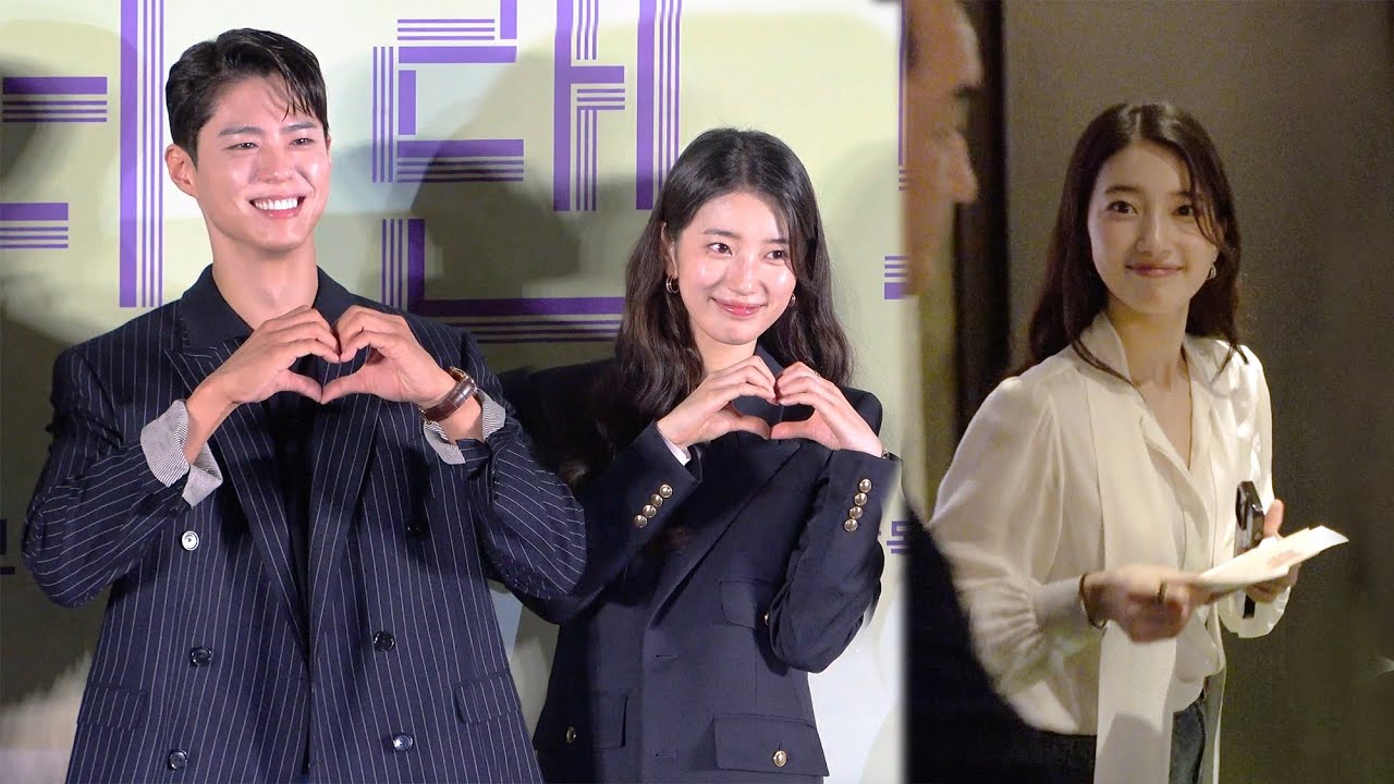 배수지(SUZY) 박보검(ParkBoGum) 포토타임 직캠@240509 '원더랜드' 제작보고회
