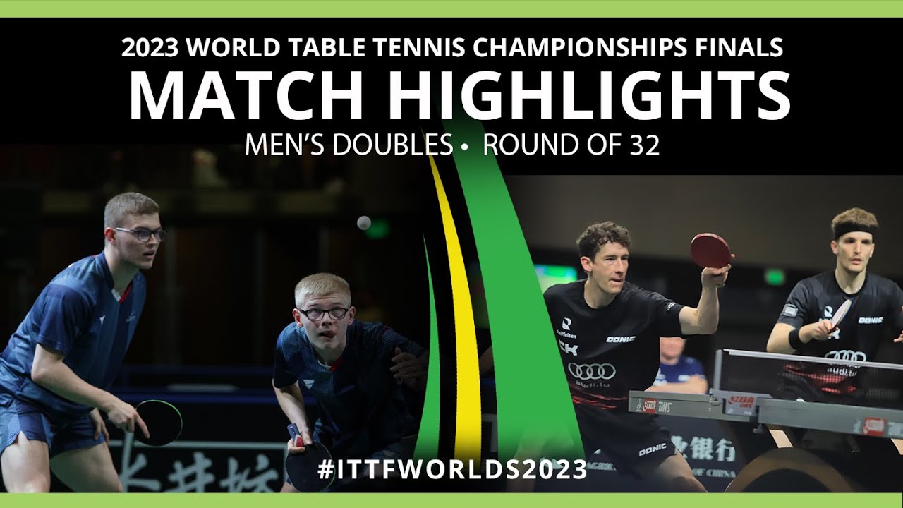 Glod/Mladenovic vs Lebrun/Lebrun | MD R32 | 2023 ITTF World Table Tennis Championships Finals