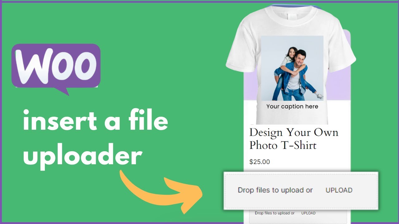 Easy File Uploads with WooCommerce Product Add-Ons