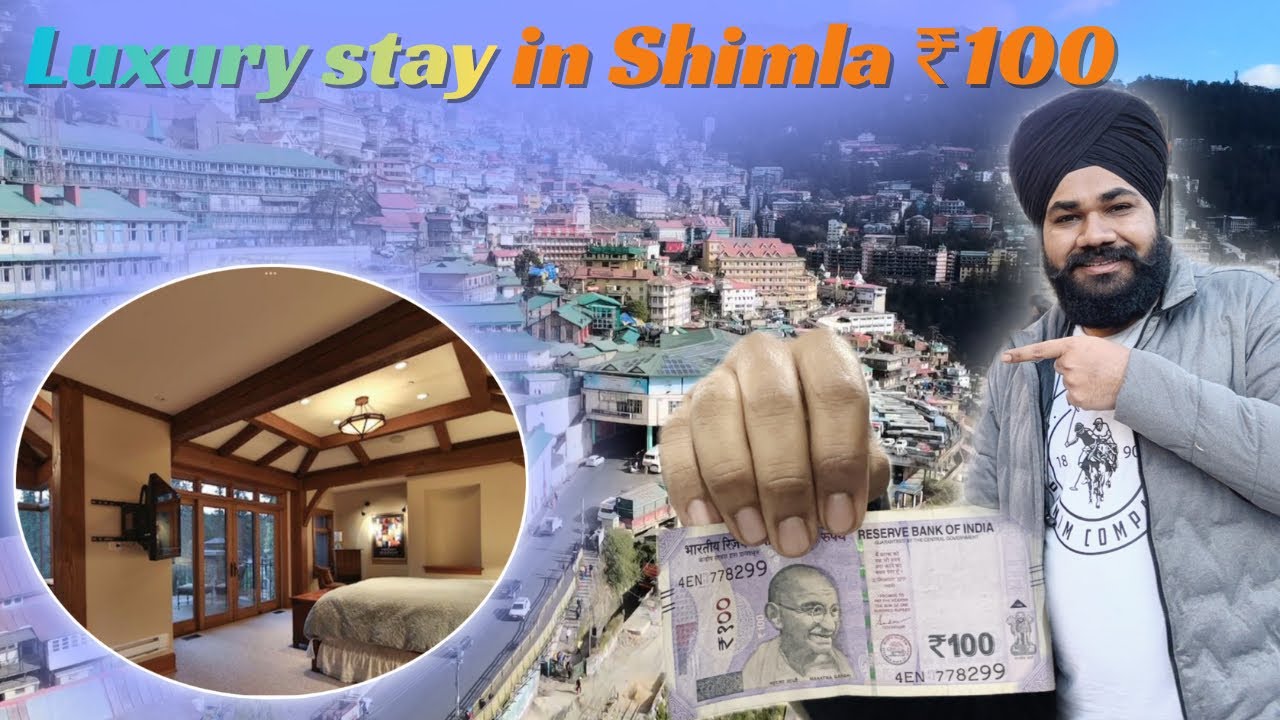 Luxury Hotel in Shimla at ₹100 Only 😳 | Hidden Stay Exposed