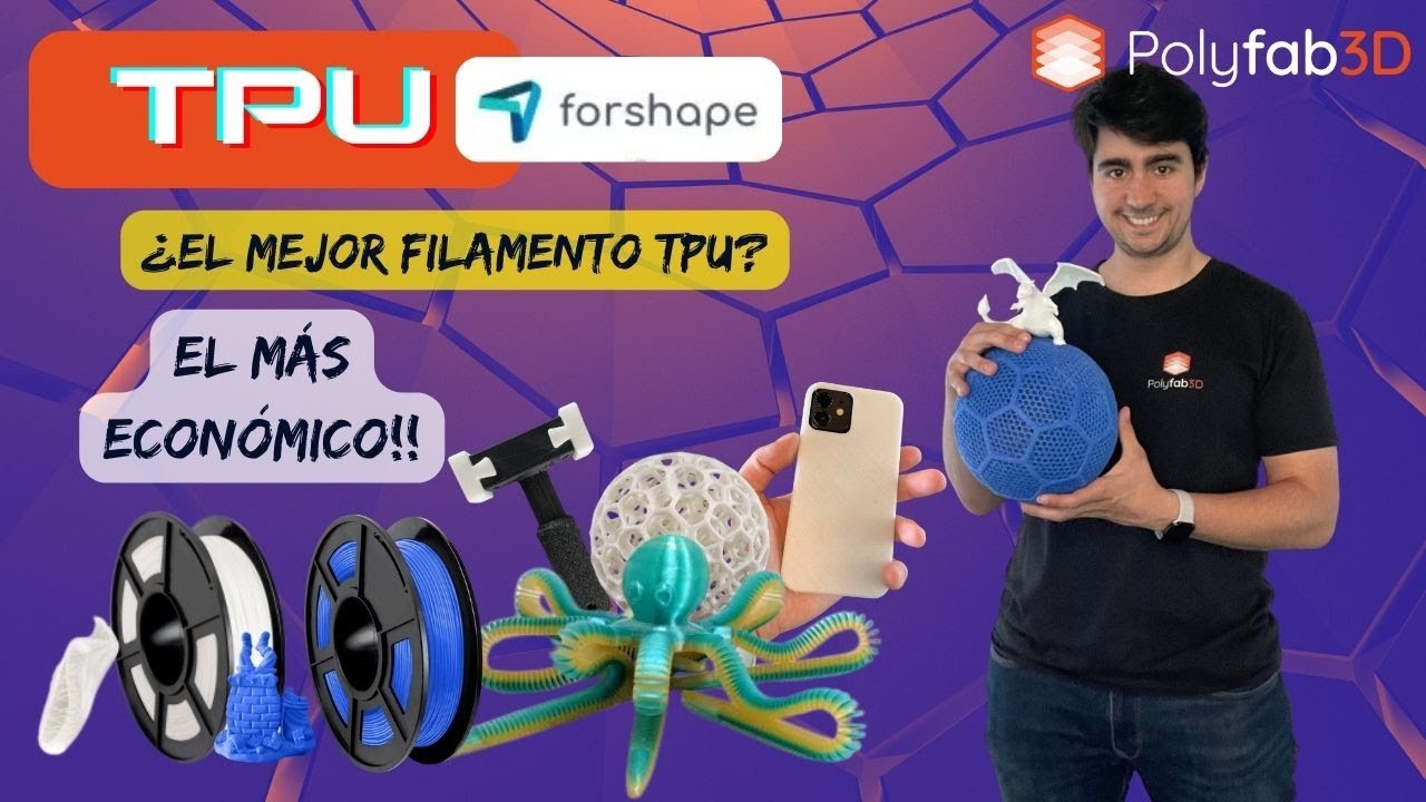ecoTPU de FORSHAPE, el mejor filamento TPU?