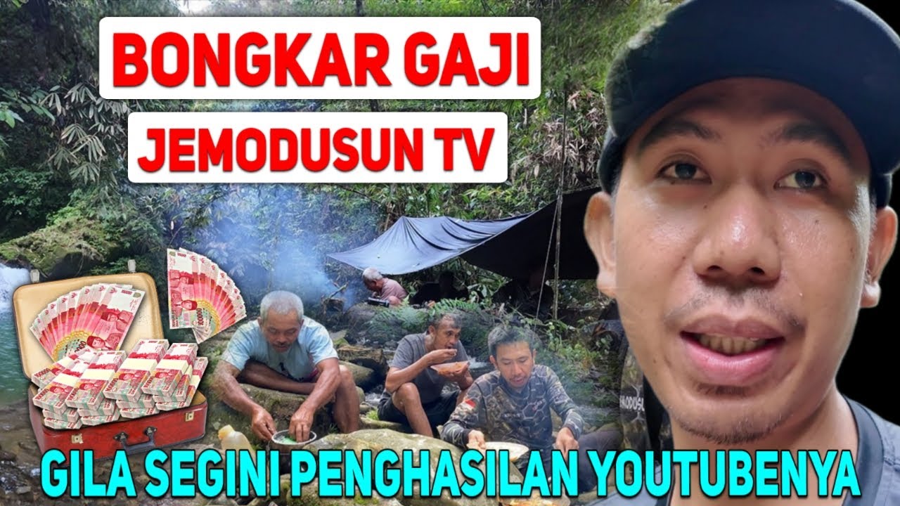 Gila Segini Gaji JemoDusun TV Dari YouTube Ternyata Tembus Segini