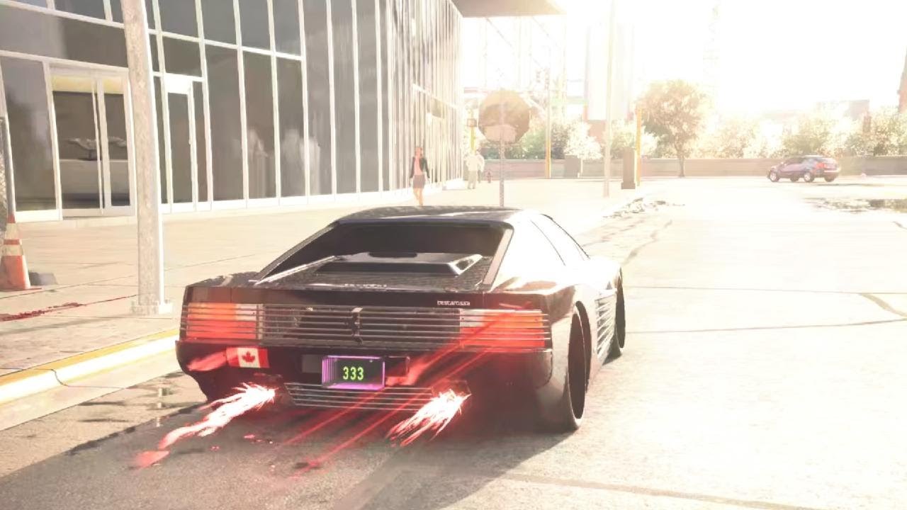 Olympic Sprint Ferrari Testarossa