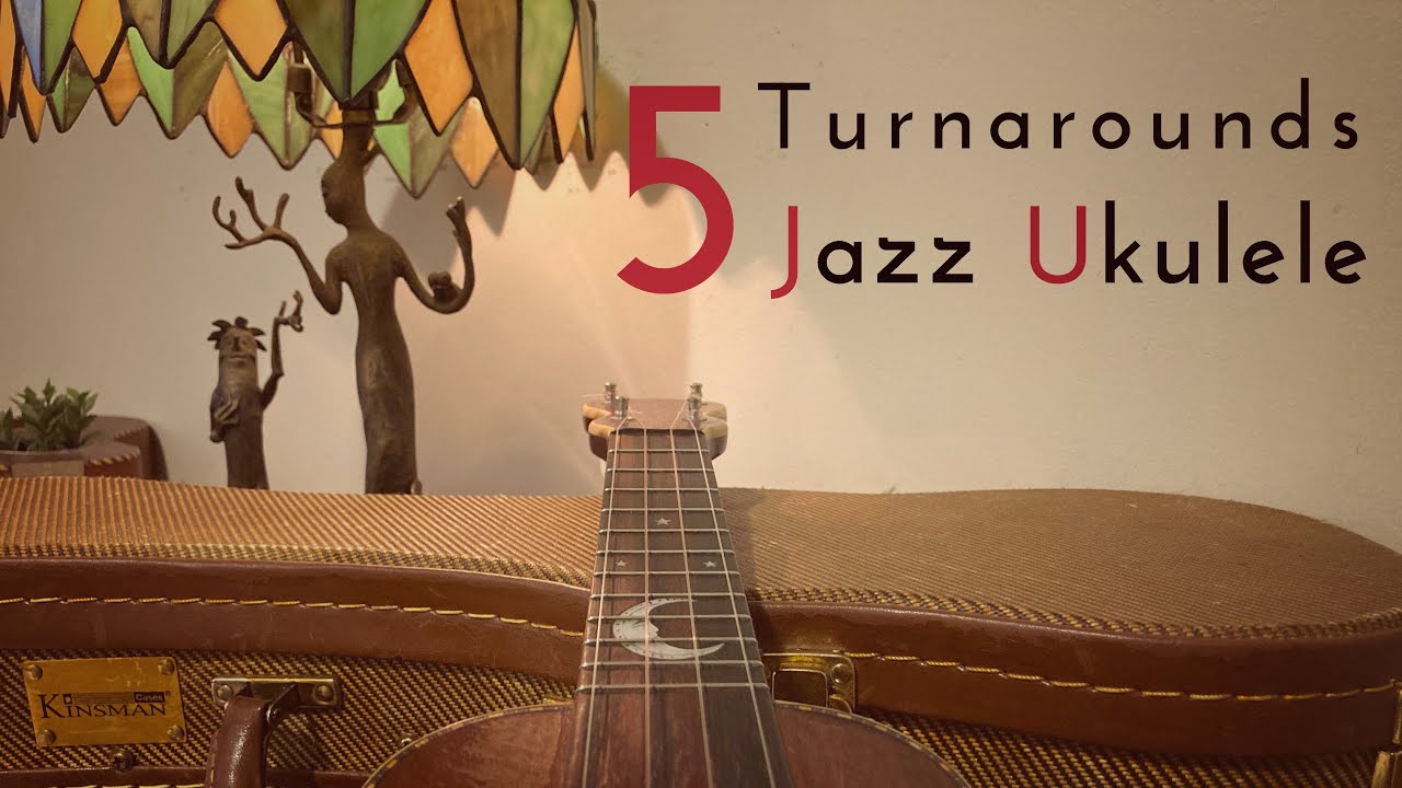 Learn My 5 Favorite Turnarounds for Jazz Ukulele (C major chord substitutions)
