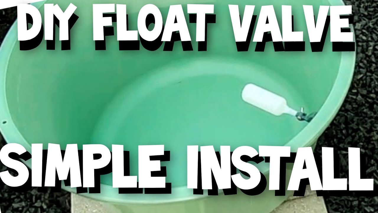 DIY HYDROPONIC FLOAT VALVE INSTALL   TOWER GARDEN