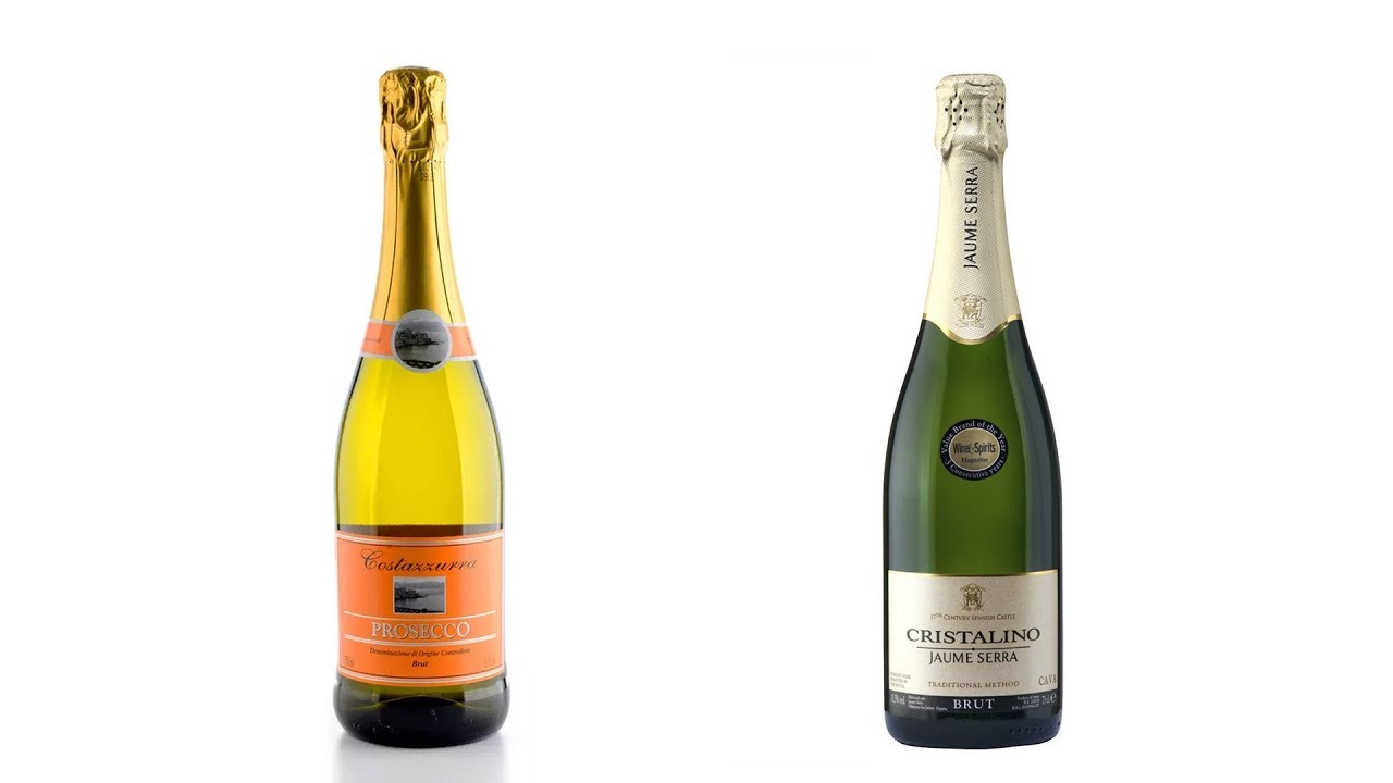 Brut da Cava Jaume Serra Cristalino e o Prosecco da Costazzurra
