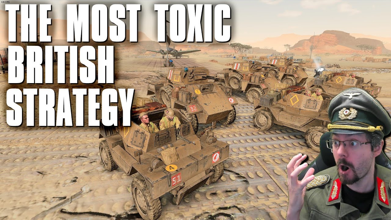 THE MOST TOXIC BRITISH STRATEGY! - 3v3 - Company of Heroes 3