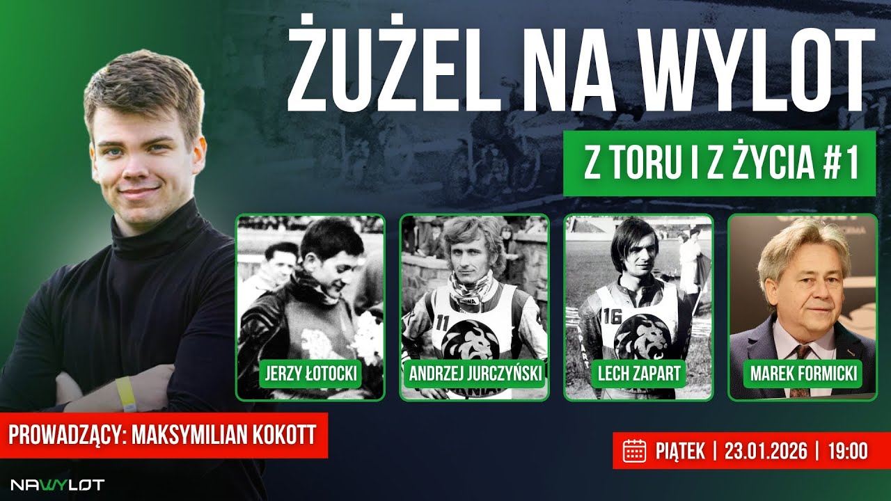 🔴 ŻUŻEL NA WYLOT Z TORU I Z ŻYCIA #1 | GOŚCIE: ŁOTOCKI | JURCZYŃSKI | ZAPART | FORMICKI