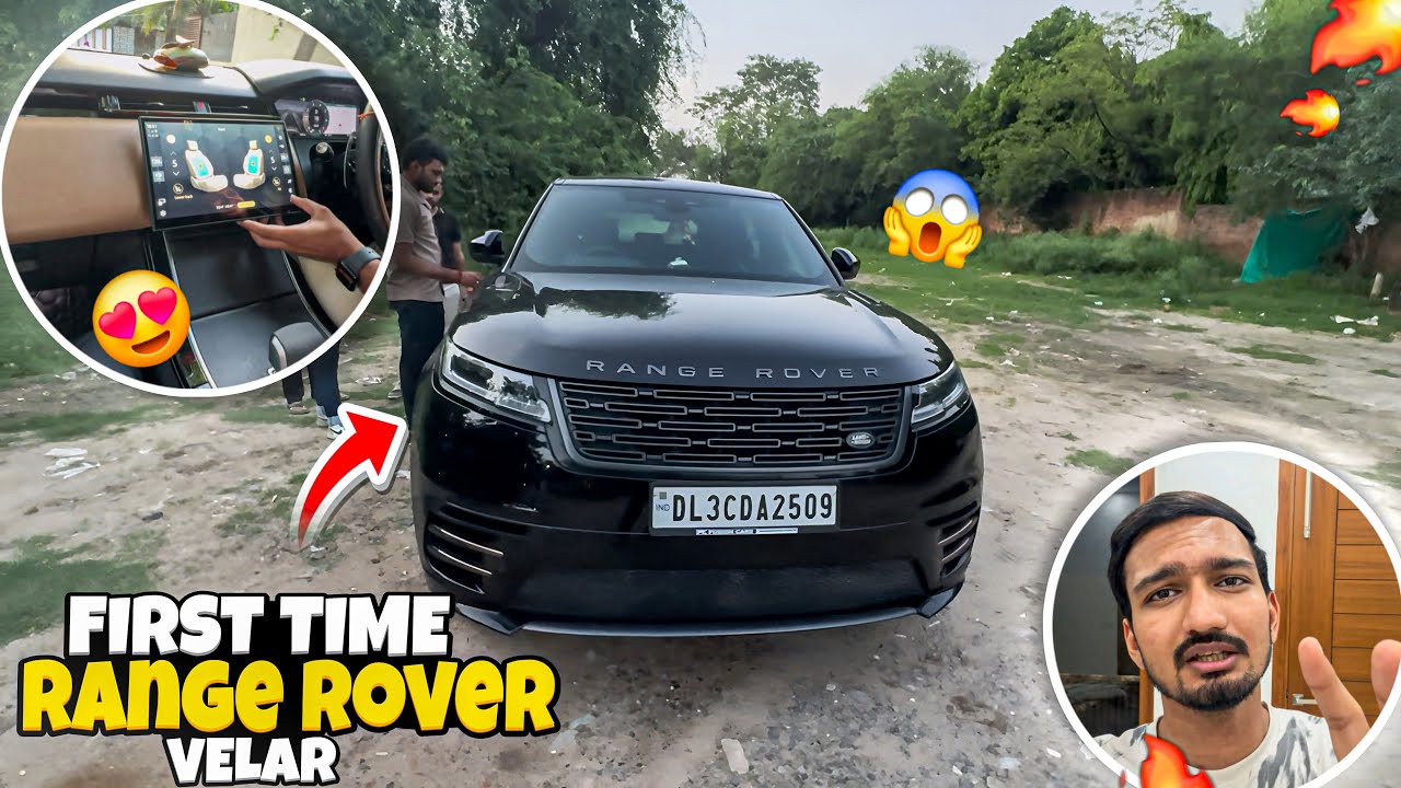 Our First Luxury Car Experience 😍 Range Rover Velar