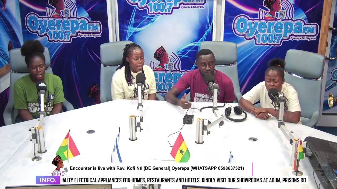 Encounter is live with Rev. Kofi Nti (DE General) Oyerepa (WHATSAPP 0598637321) 19-01-2024.
