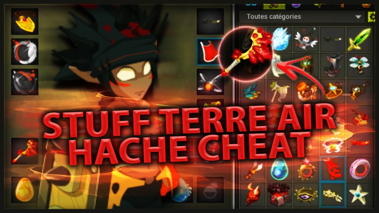 SACRIEUR TERRE AIR 1100 STATS SUR DOFUS !