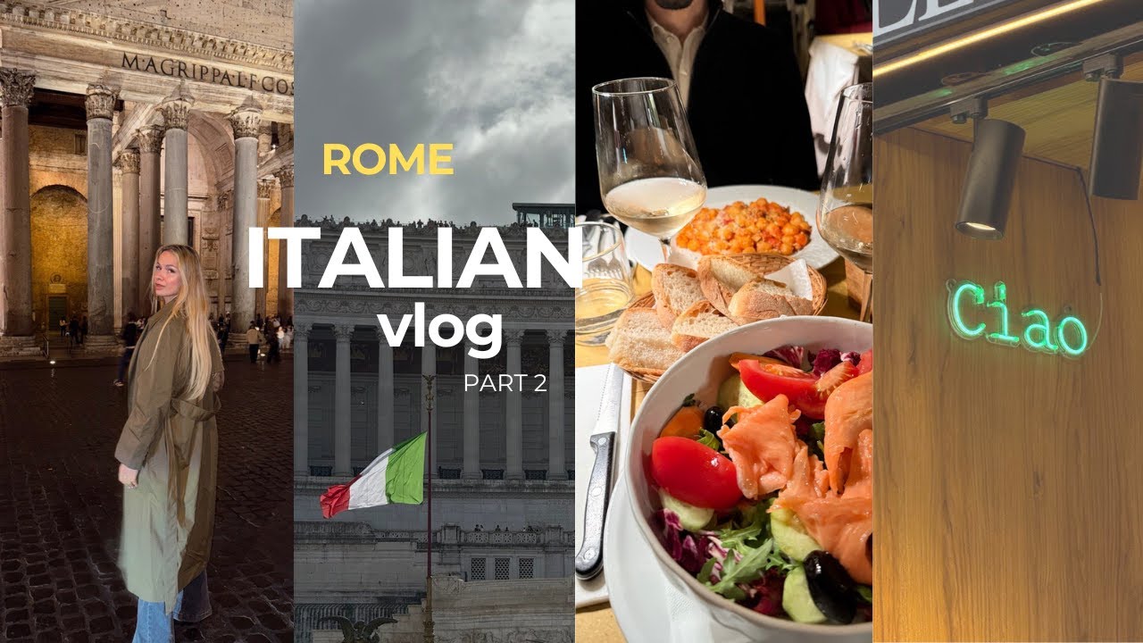 🇮🇹❤️ my first time in Rome! | italian trip | part 2