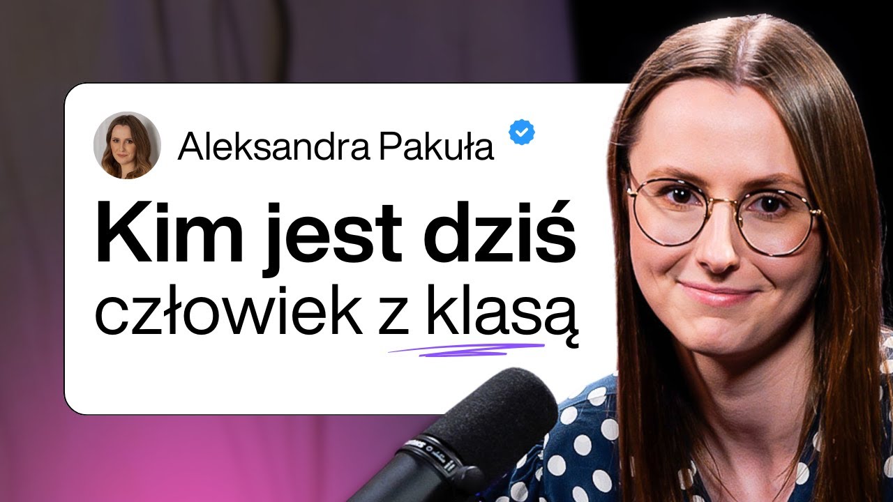 Dzisiaj najłatwiej jest się wyróżnić ELEGANCJĄ (Aleksandra Pakuła)