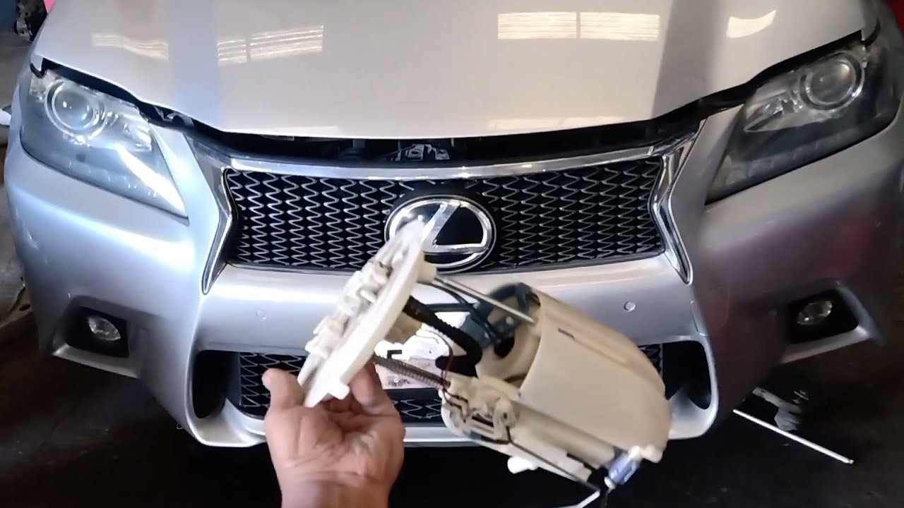 2018 lexus gs350 fuel filter replacement