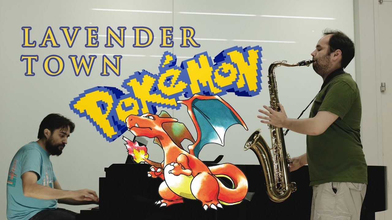 Lavender Town from Pokémon Red and Blue for Sax, Piano