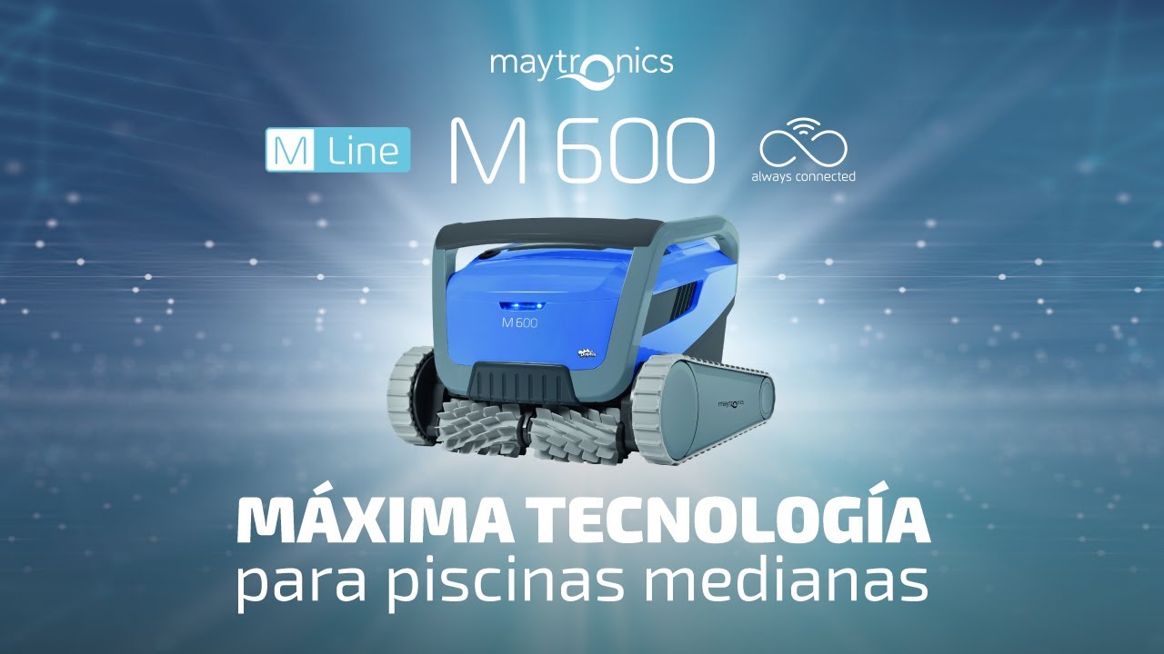 Robot limpiafondos piscina automático Dolphin | M600 | M Line