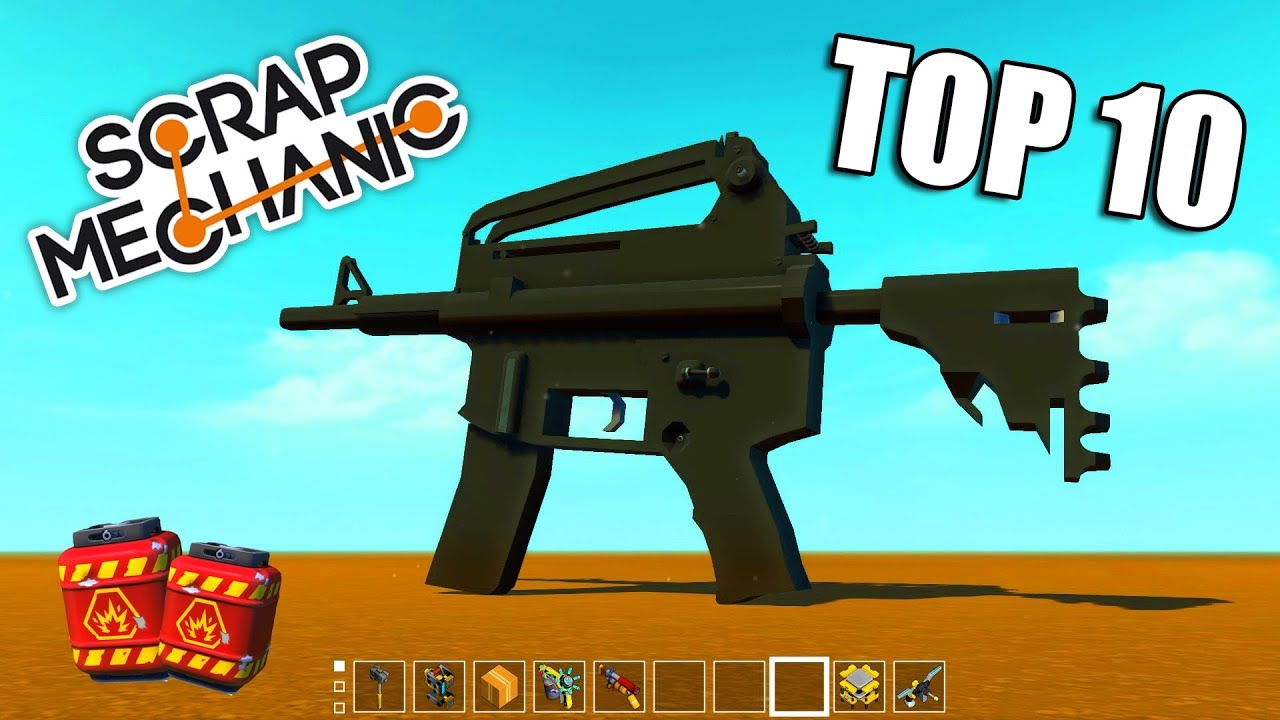 TOP 10 Náhodných Šíleností v Scrap Mechanic