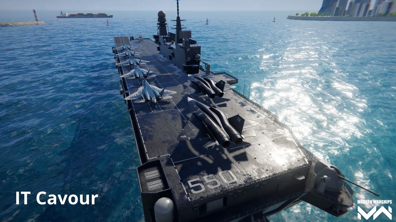 IT Cavour but Using Equipments Tier 3... - Modern Warships