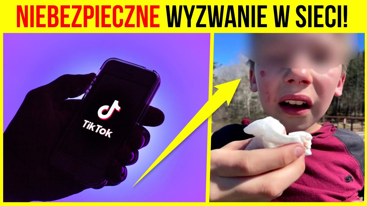 NIEBIEZPIECZNE WYZWANIE W SIECI! - NIGDY TEGO NIE R&Oacute;B! ⛔️☠️