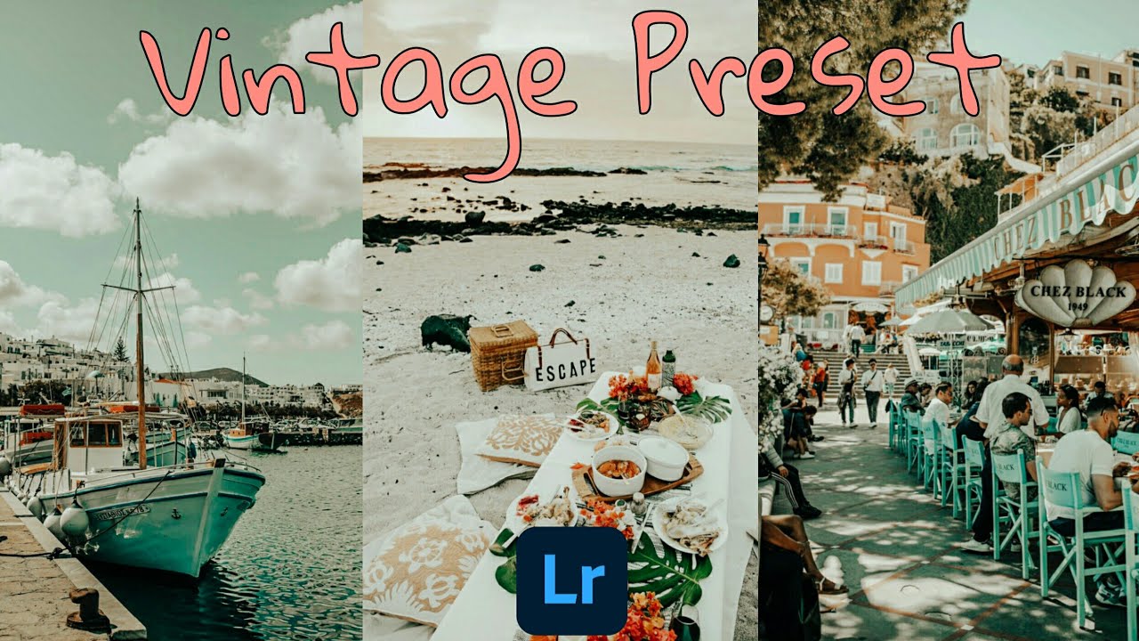 NO PASSWORD REQUIRED | Vintage Preset | Lightroom mobile presets free dng | Retro Vintage Preset