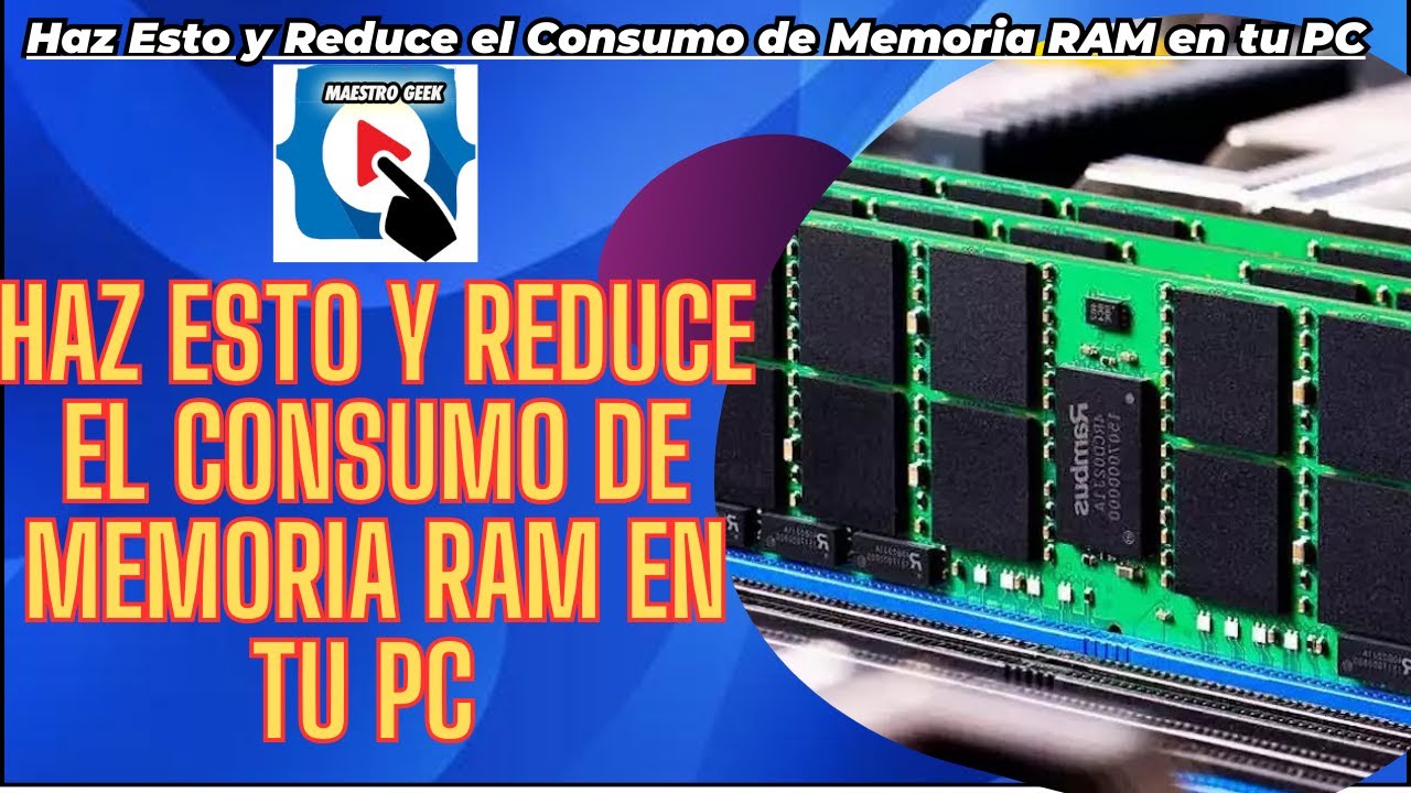 🚨Haz Esto y Reduce el Consumo de Memoria RAM en tu PC