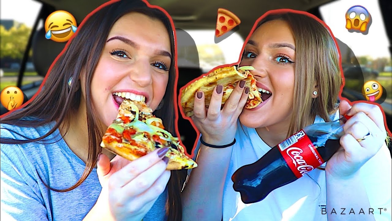 MUKBANG 🍕🍔🍟 (Zwei Idioten in einem Auto..)| JT FAMILY