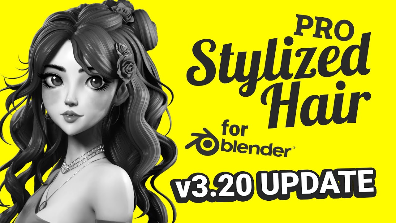 Stylized Hair PRO v3.20 - UPDATES