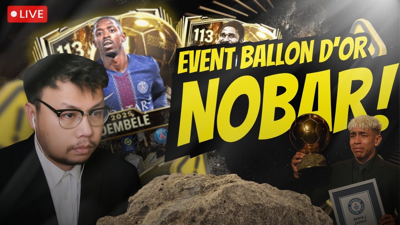 NOBAR EVENT BALON D'OR 2025 + REDEEM CODE TERBARU!