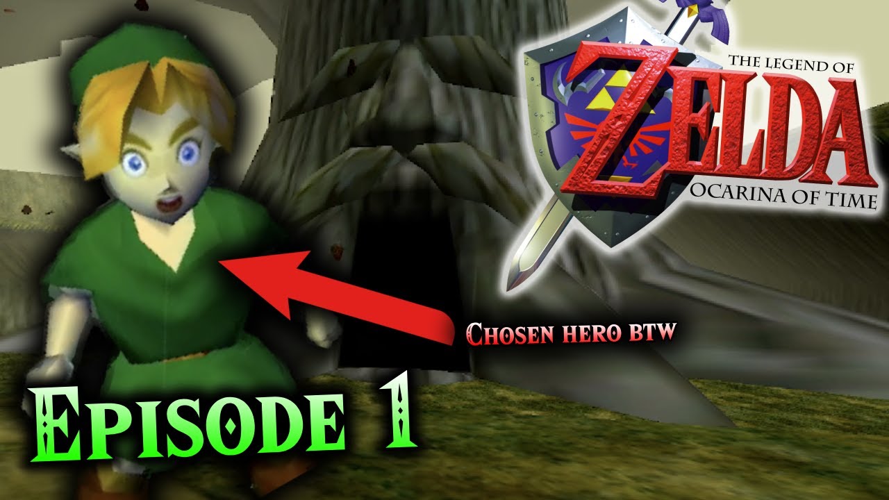 Ocarina Of Time Episode 1: Journeying Through The Great Deku Tree! - AJ64