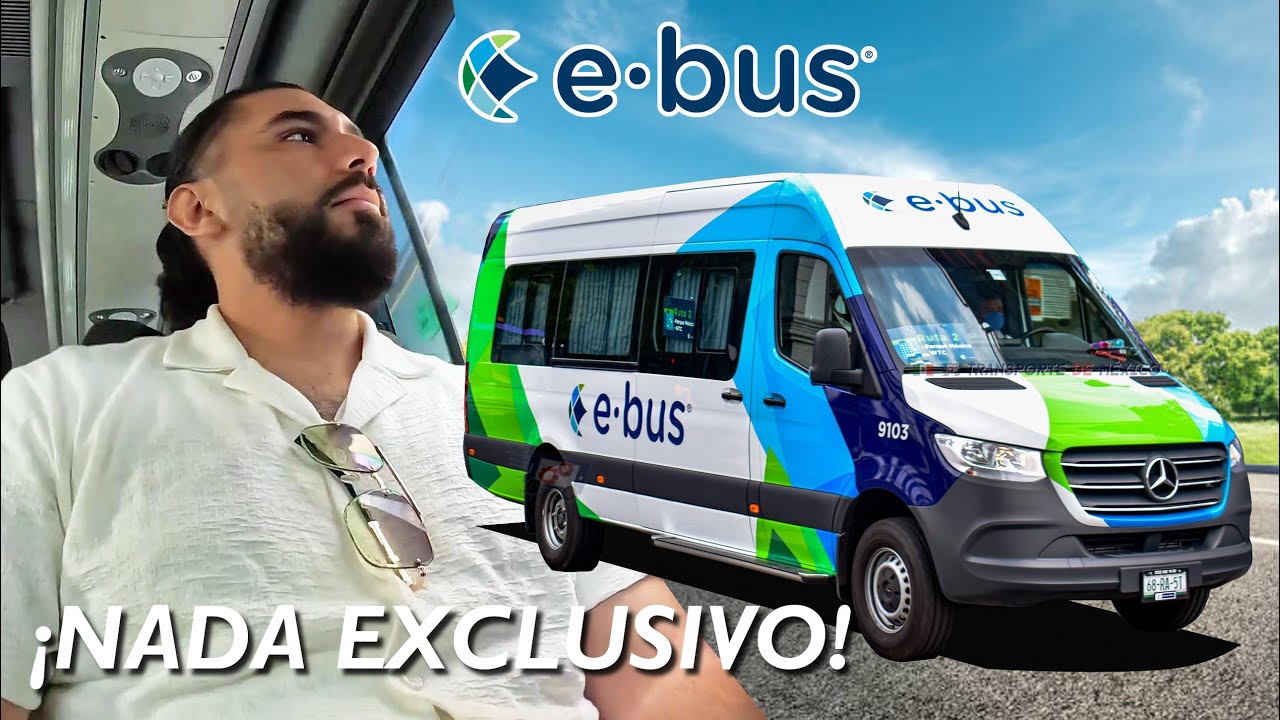 Otro viaje DECEPCIONANTE con E-Bus shuttle |Review #144 AIFA al WTC