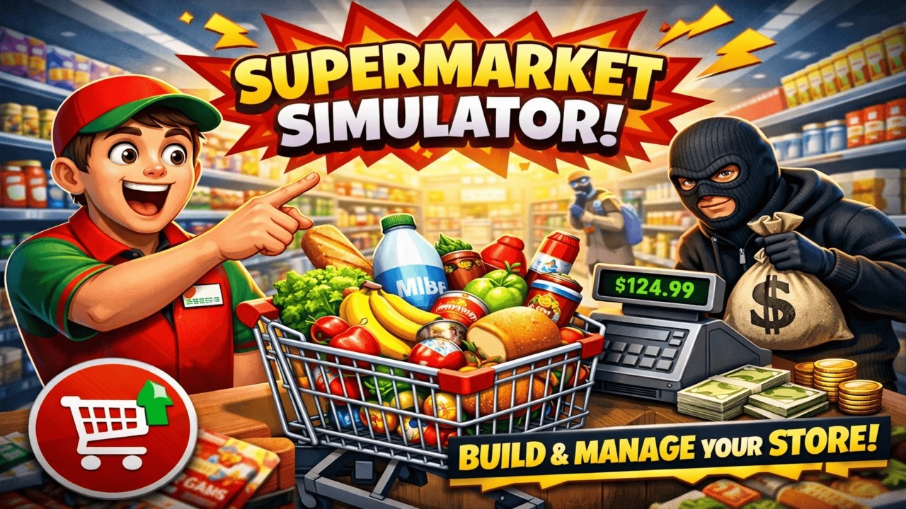 SATIŞ REKORU KIRDIM SUPERMARKET SİMULATOR #1