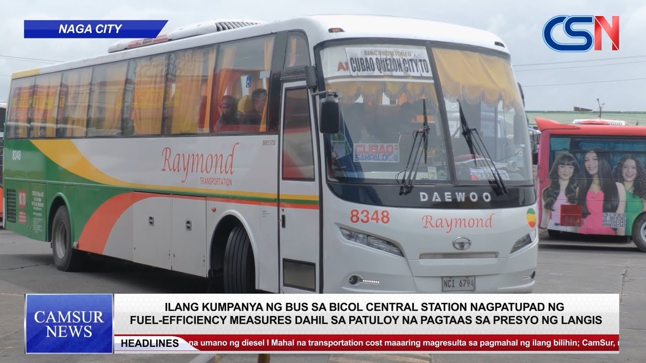 Ilang kumpanya ng bus sa Bicol Central Station nagpatupad ng fuel-efficiency measures