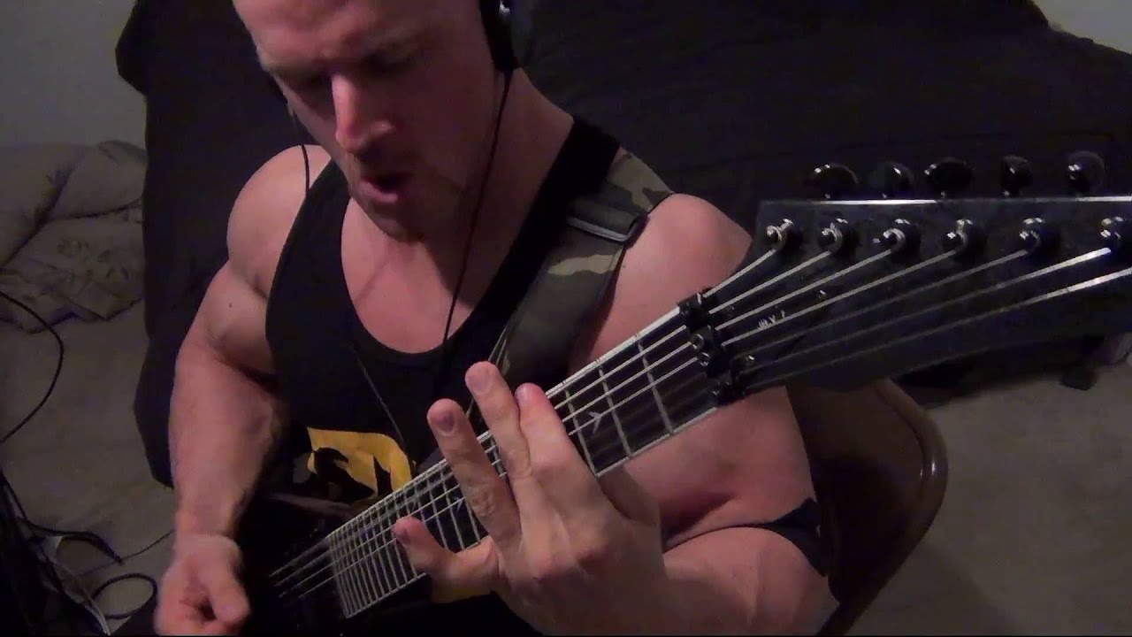 Kevin Frasard Original Grindcore Song On 7-String BC Rich Jr. V