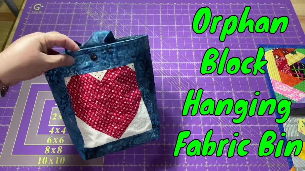 How to Sew a Hanging Fabric Basket
