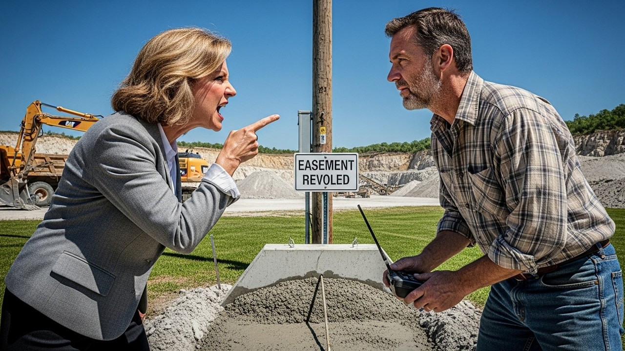 HOA Banned My Quarry Operation Now, So I Revoked The Easement For Their Only Utility Access Line