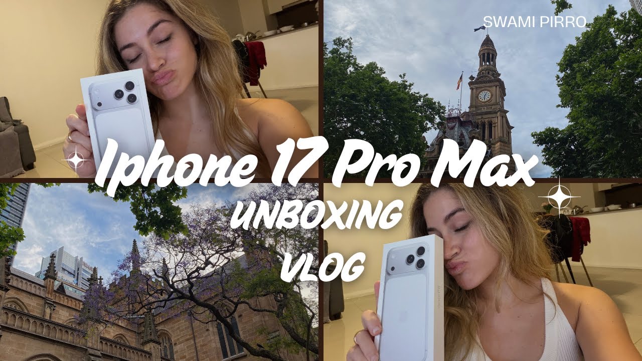 HO ACQUISTATO L'IPHONE 17 PRO MAX SILVER!✨ VLOG - UNBOXING✨
