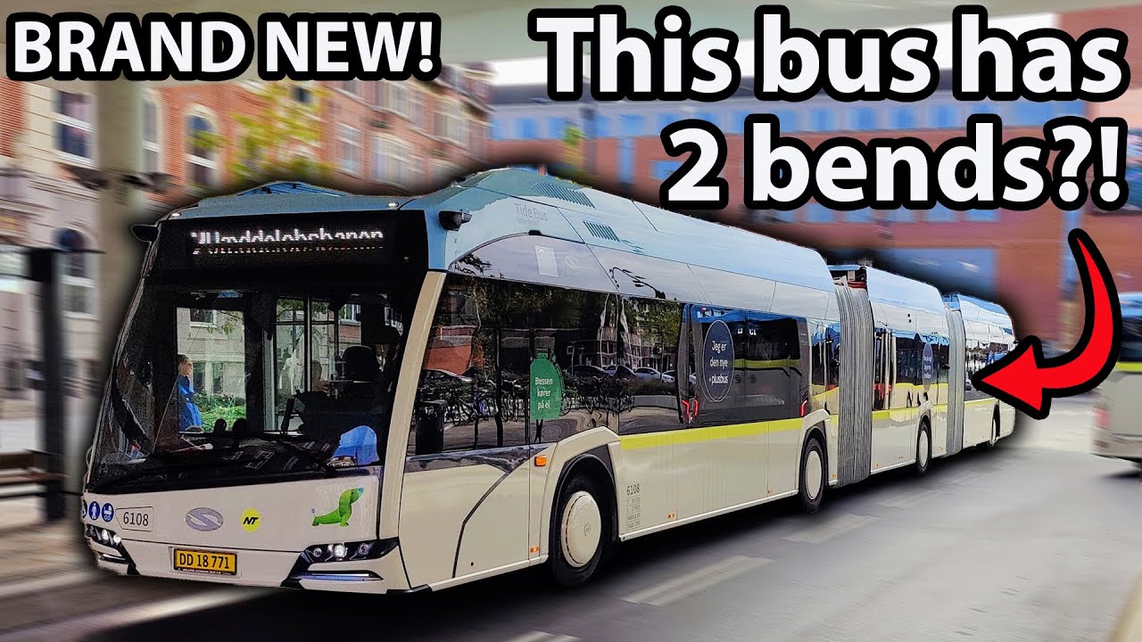 Denmark's FIRST BRT line is now OPEN! The brand new Aalborg Plusbus (Bus Rapid Transit)