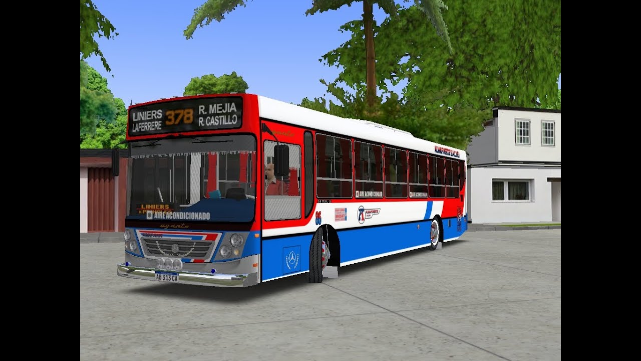 Linea 378 Int 86 Almafuerte S.A. Ugarte Europeo OH 1721 OMSI 2