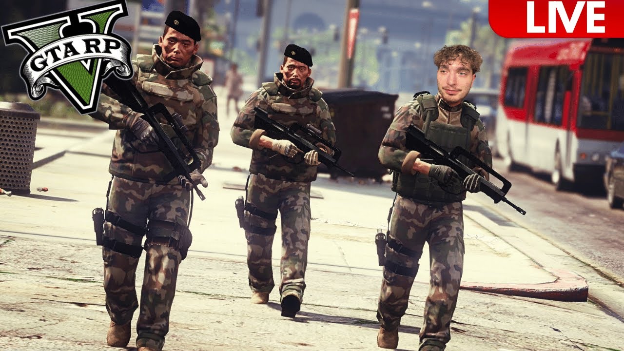 ON VA A LA GUERRE SUR GTA!