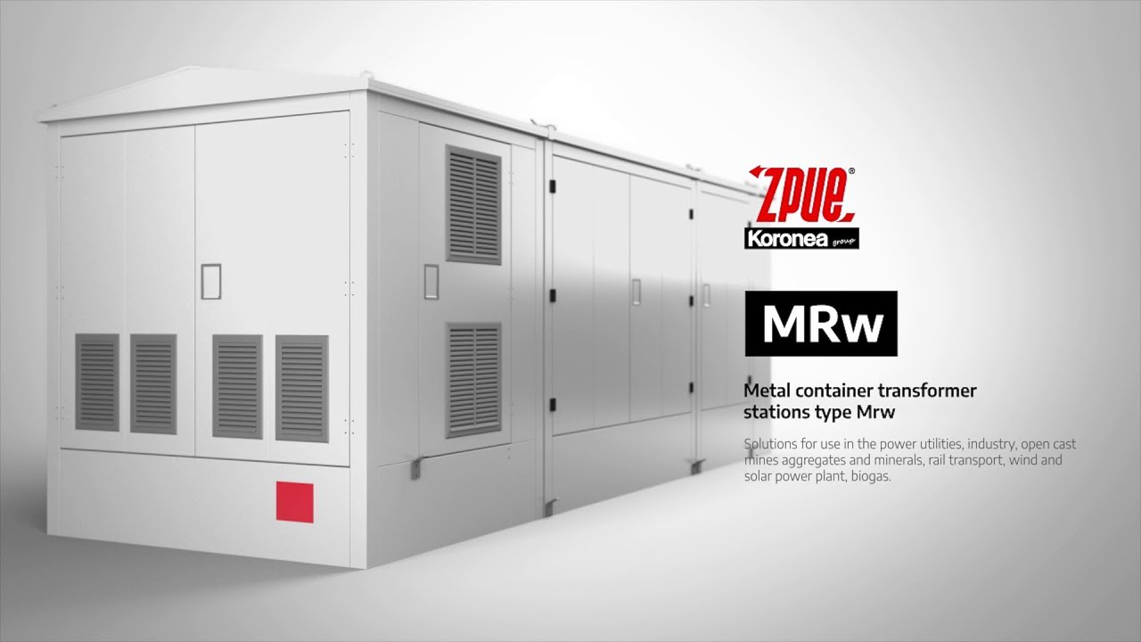 Metal Container Transformer stations type MRw