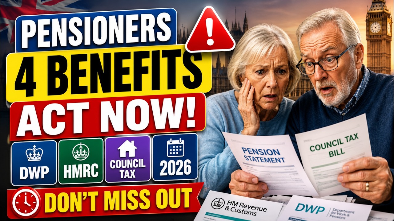 📌 UK PENSIONERS: 4 Benefits You Could Lose by Waiting in 2026