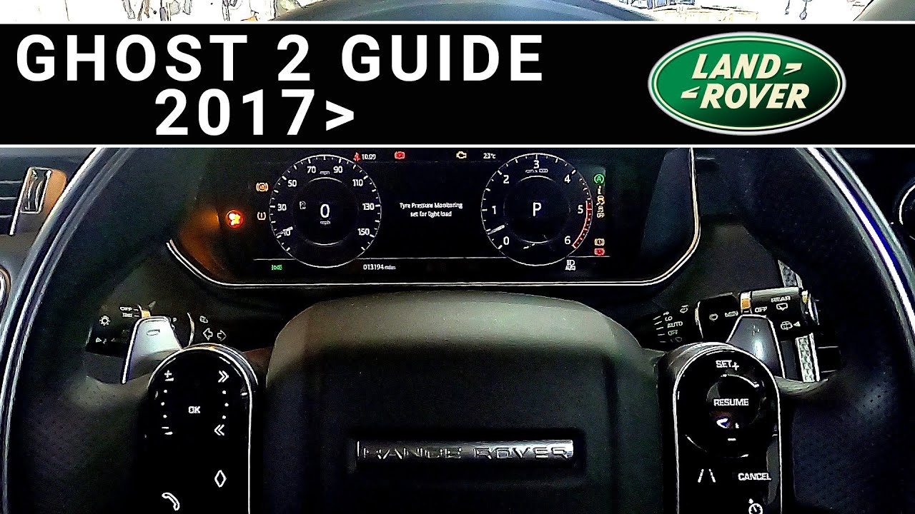 Range Rover/Land Rover 2017+ Ghost 2 Immobiliser Guide Entering Pin / Changing Pin / Service Mode