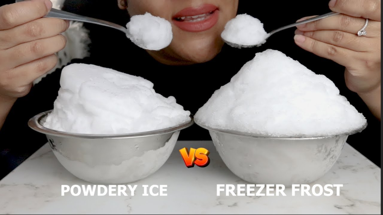 Powdery Ice VS Freezer Frost/ Just Bites @10:32