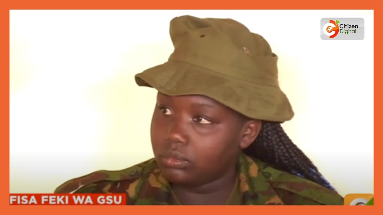 Mwanamke akamatwa akijidai kuwa afisa wa GSU huko Busia