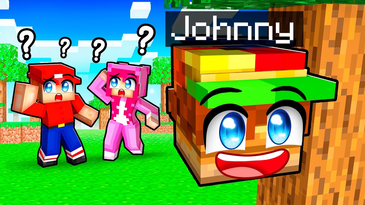 Hiding As Blocks From My Friends in Minecraft!