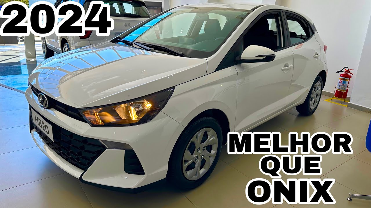 HYUNDAI HB20 2024 VERS&Atilde;O CONFORT PLUS 1.0 3 CILINDROS | SEM D&Uacute;VIDAS MELHOR QUE POLO E ONIX!!!