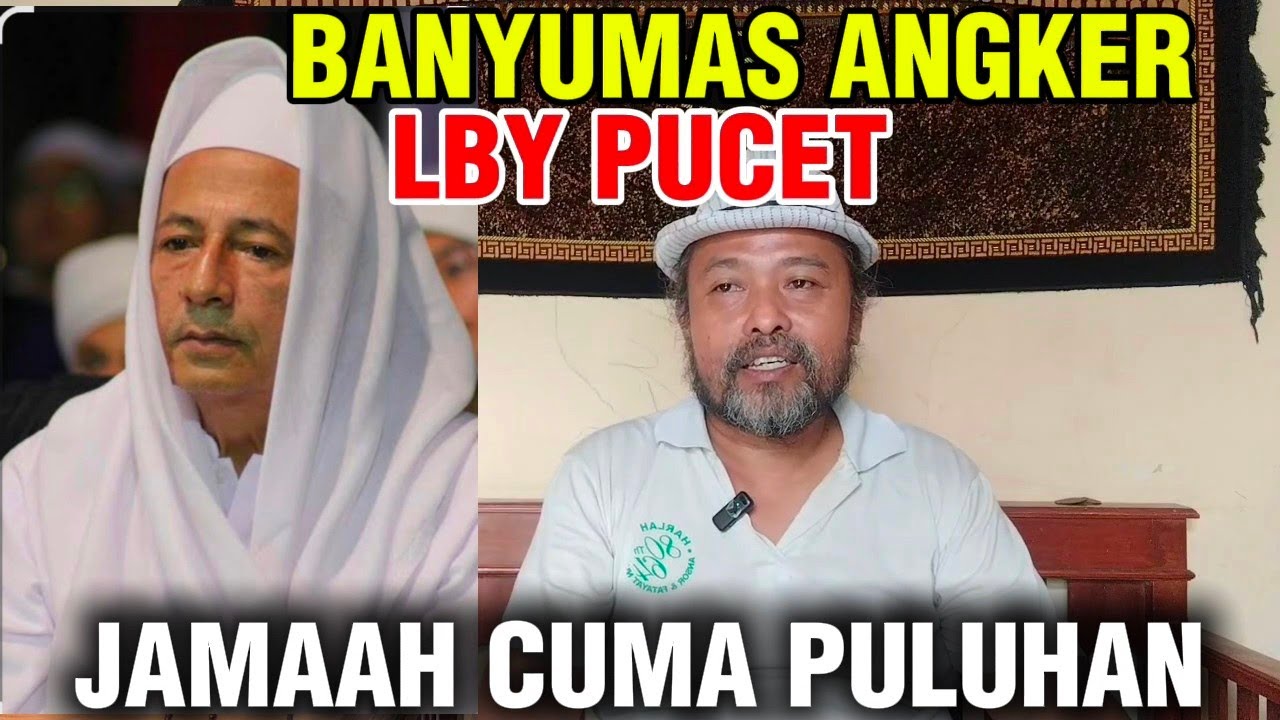 BANYUMAS ANGKER!! LBY NGGAK BERANI HADIR!! JAMAAH CUMA PULUHAN!! 