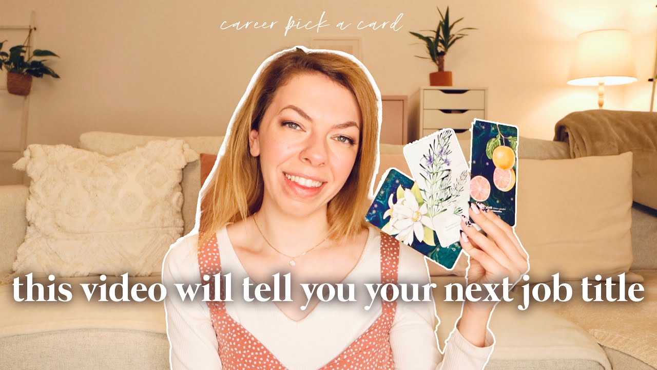 your next job is in this video 💰✨ CAREER PICK A CARD