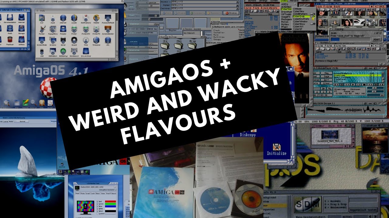 Beyond AmigaOS - Weird and obscure Amiga Computer Operating Systems