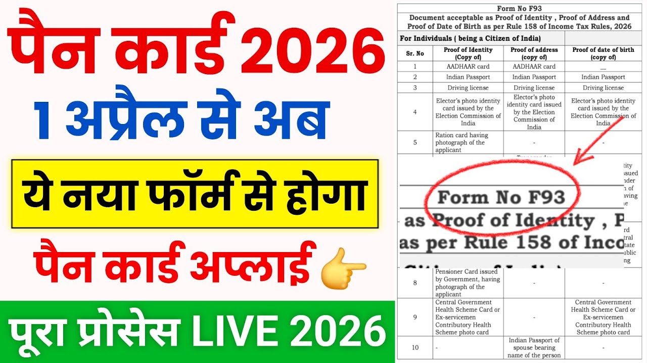 PAN Card New Rules 2026 | PAN Apply & Update Full Guide 2026 | New Pan Card Apply | Pan Update 2026